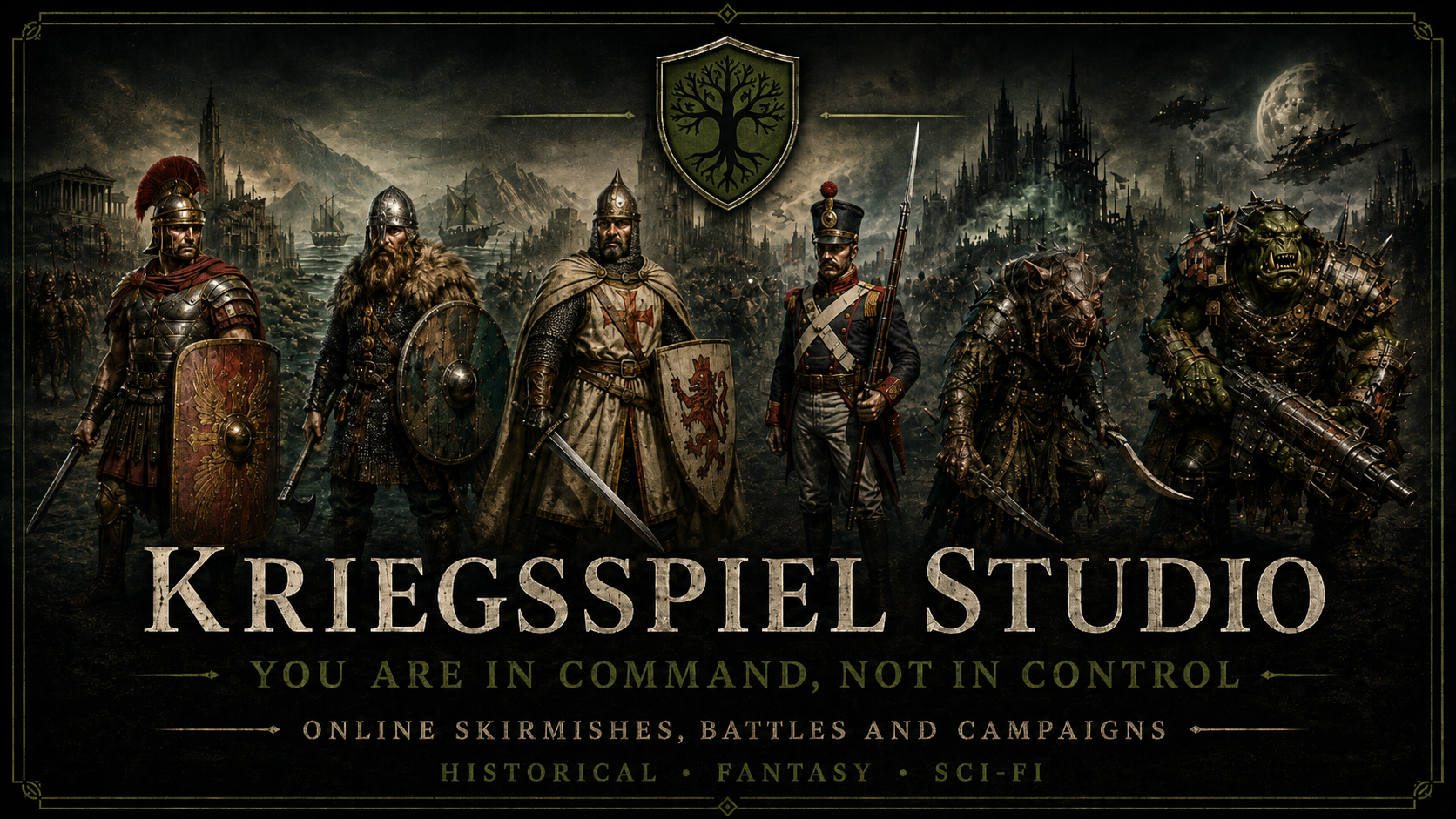 Kriegsspiel Studio — warriors across history, fantasy and sci-fi